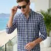Blue Check Shirt
