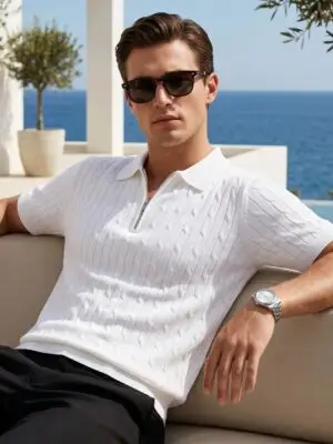 white Polo's Shirt