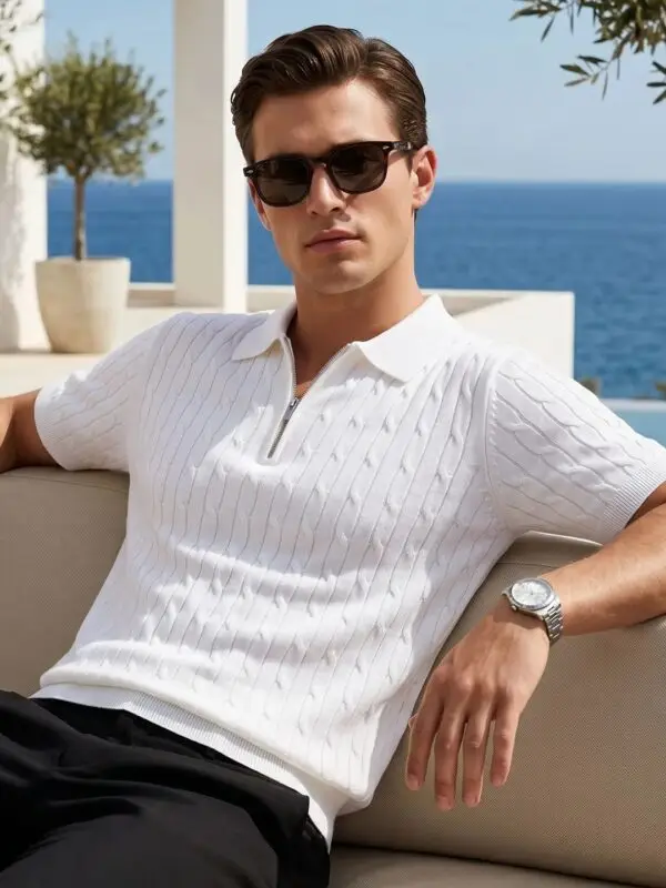 white Polo's Shirt
